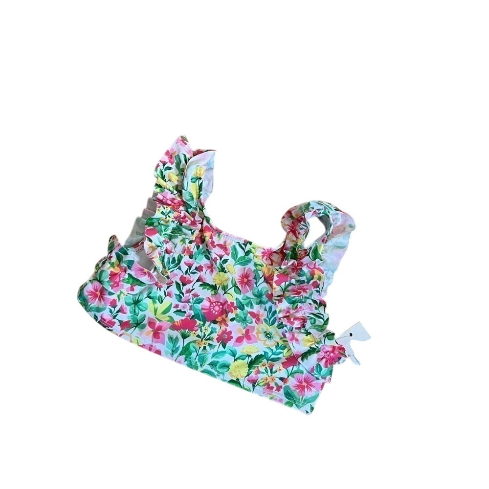 NWTโ Janie and Jack ruffle floral print swimsuit top